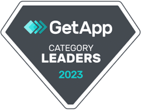 GetApp badge Category Leaders Accounting Management 2023