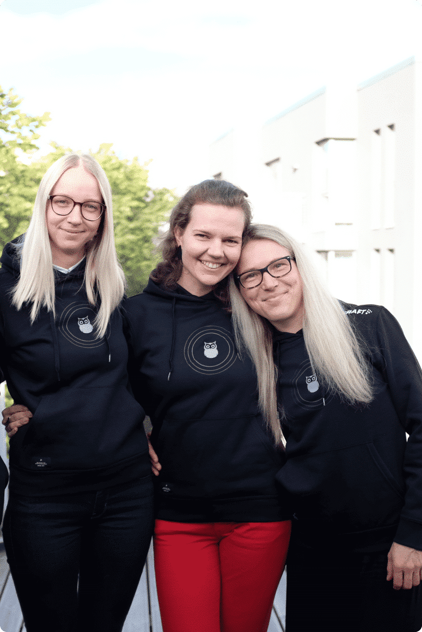 Maile Roosmäe, Margot Roodi, Triin Rast