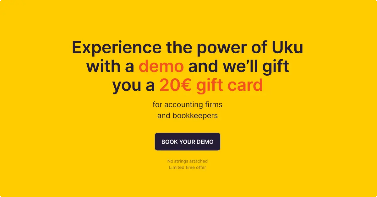Learn to use Uku's email templates in a free demo and receive a 20€ gift card