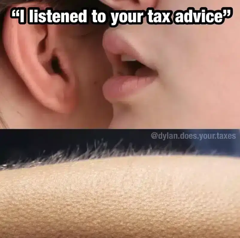 funny tax meme