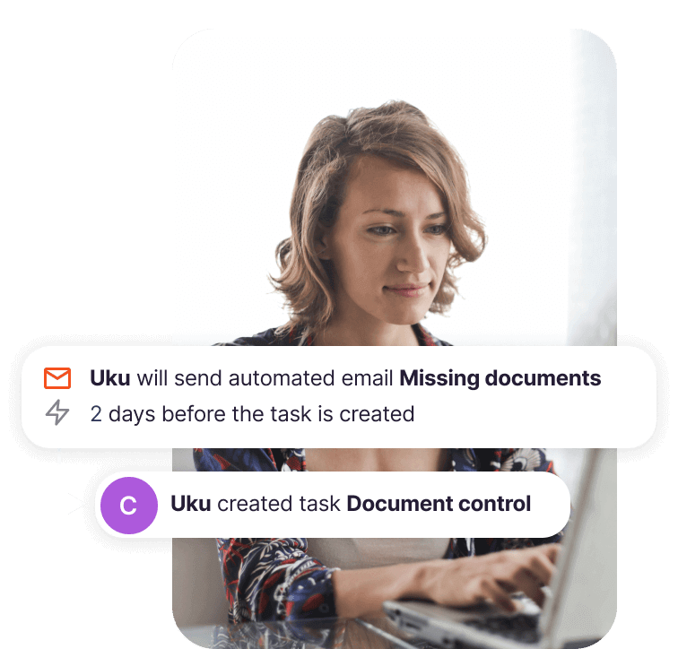 Uku Automated workflows & emails