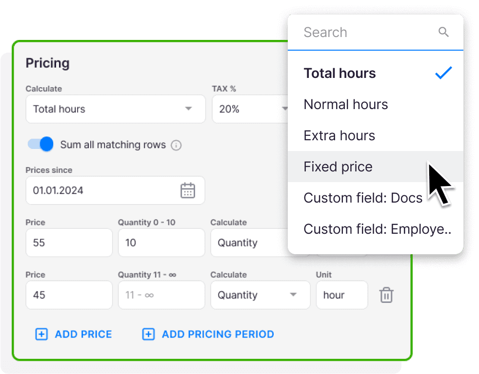 Uku flexible pricing options