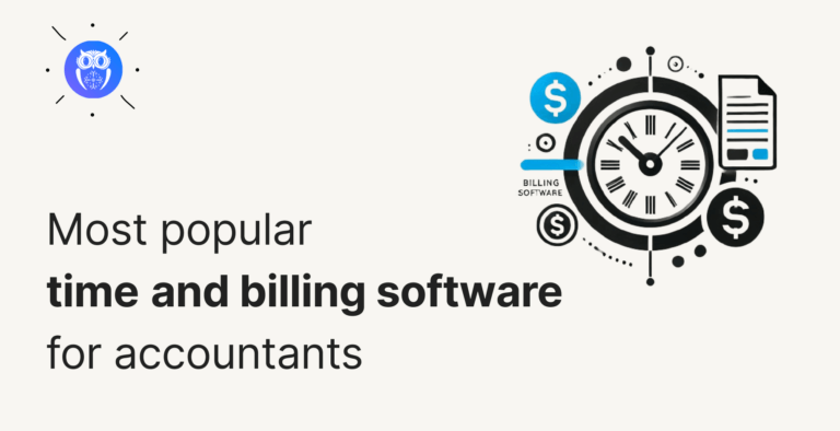 Time and billing software for accountants