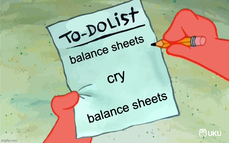 balance sheets meme