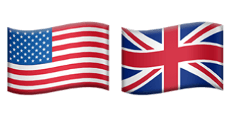 usa uk flag