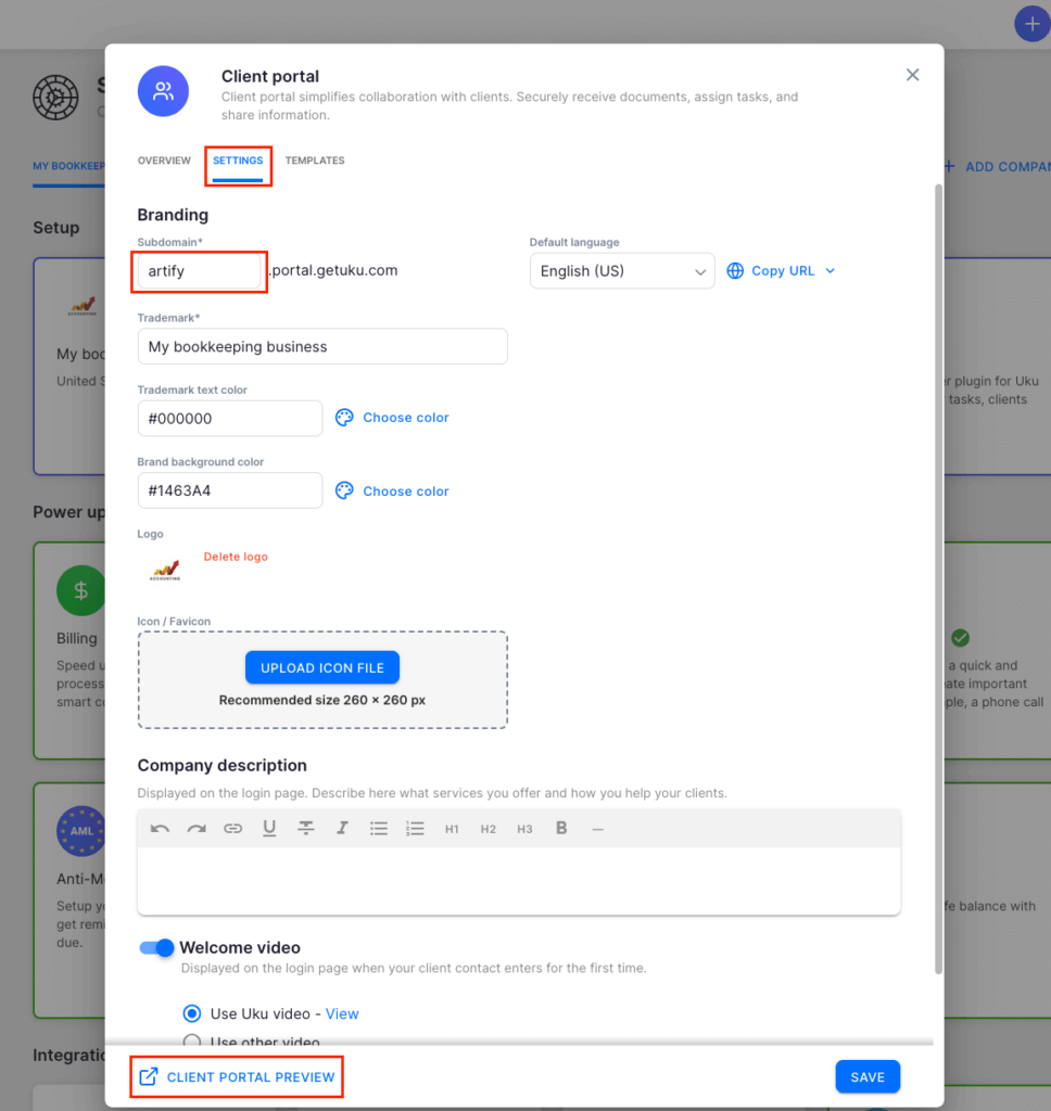 10 - Client portal and communication capabilities