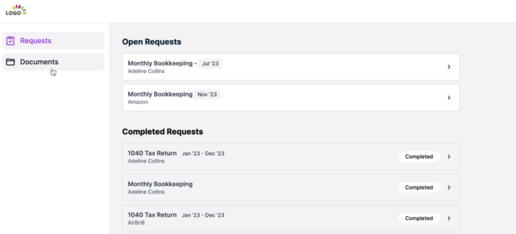 7 - Client portal and communication capabilities