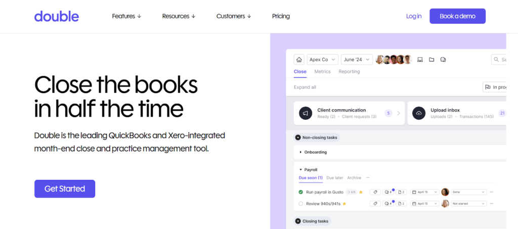 Double bookkeeping platform with two-way QuickBooks and Xero ledger integration