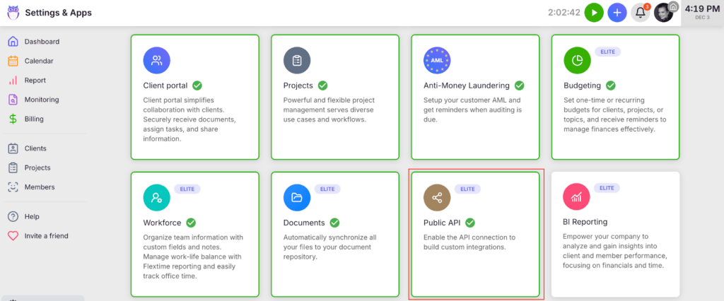 Uku BI reporting and business analytics dashboard