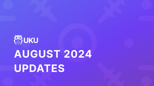 august updates